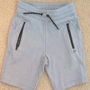 GAP Kids Light Gray Shorts with Black Accents
